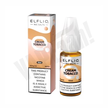 ELFLIQ Nic Salts - Cream Tobacco